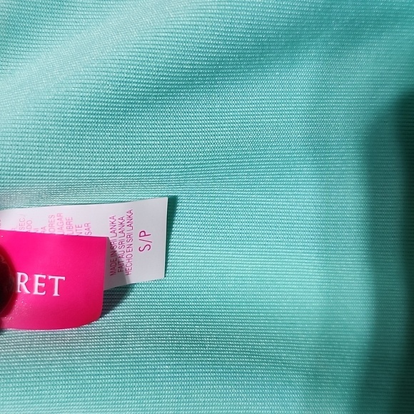 VICTORIA SECRET 2013 RHINESTONES METAL ACCENT HALTER BANDEAU BIKINI SWIMSUIT - Picture 13 of 16